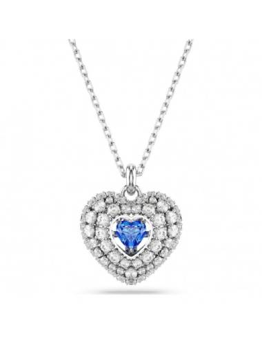 Swarovski Pendente Idyllia Cuore Blu