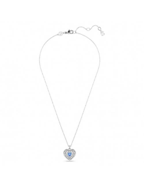 Swarovski Pendente Idyllia Cuore Blu