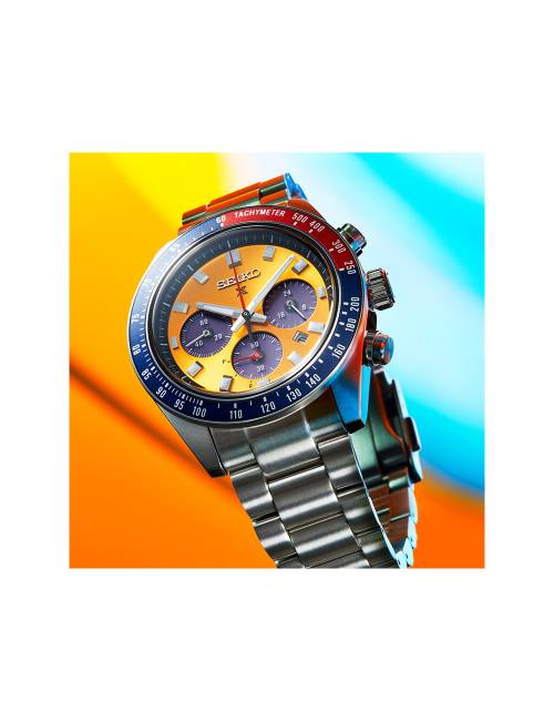 Orologio Seiko da Uomo Speedtimer Pogue Pepsi Solar Cronografo