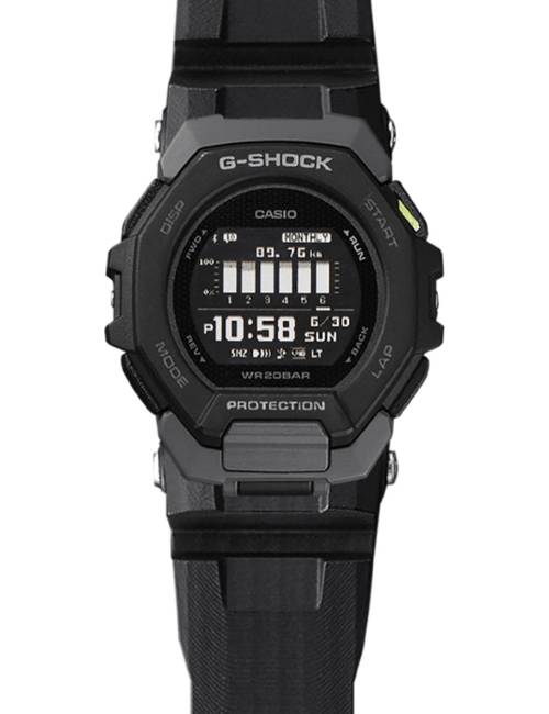 Orologio G-Shock da Uomo Serie GBD-300 G Squad Nero con Bluetooth