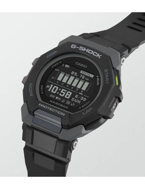 Orologio G-Shock da Uomo Serie GBD-300 G Squad Nero con Bluetooth