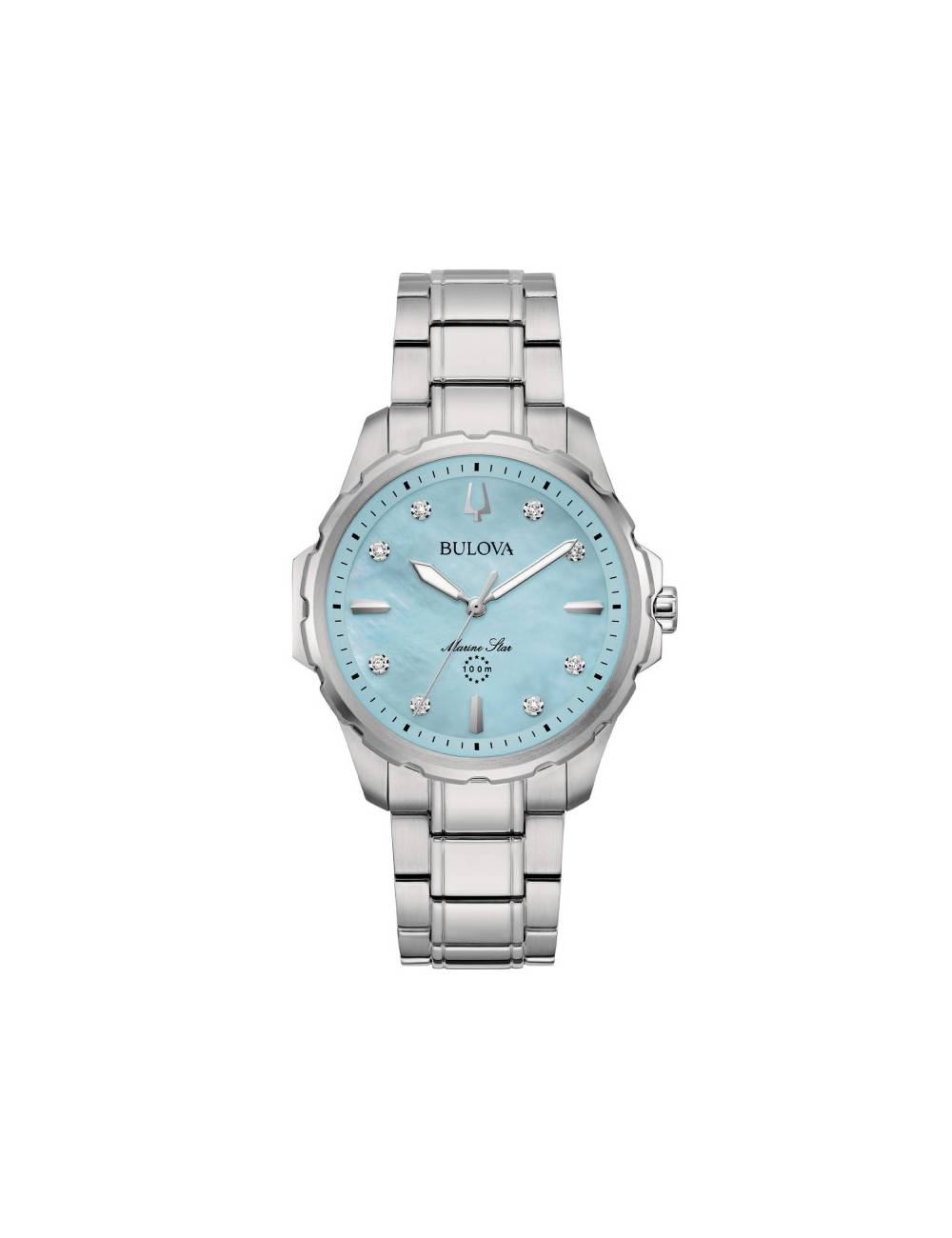 Orologio Bulova Marine Star Lady con Quadrante Turchese e Diamanti