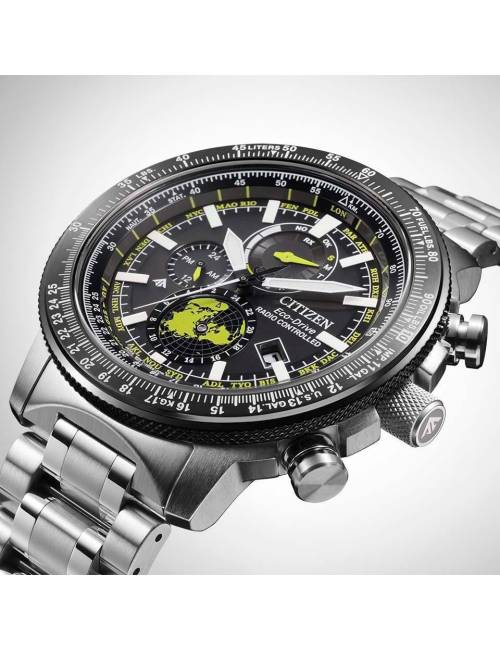 OROLOGIO CITIZEN RADIOCONTROLLATO ECO-DRIVE GEO TREKKER 46MM