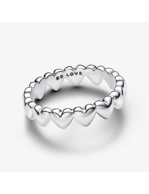 Pandora Anello Fascia a Cuori Be Love