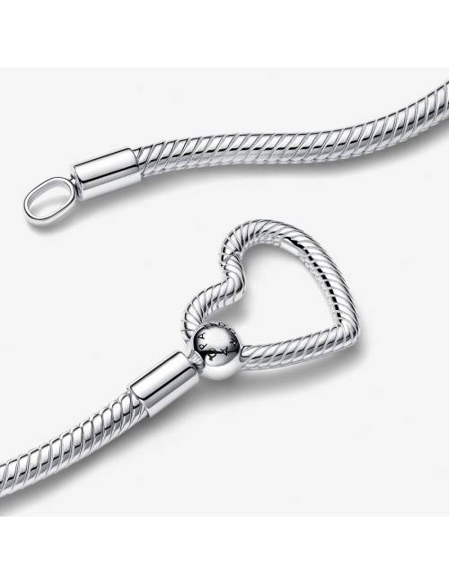 Pandora Collana Maglia Snake Chiusura a Cuore