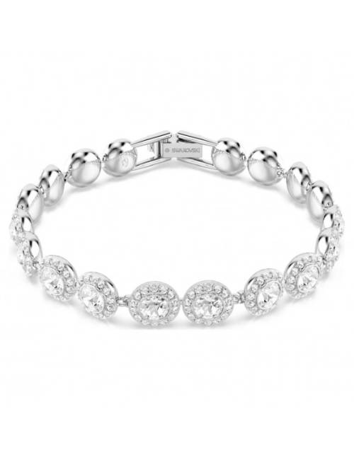 Bracciale Swarovski Tennis Una Angelic con Cristalli Trasparenti