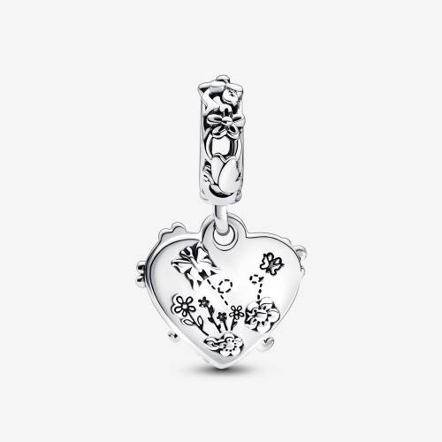 Charm Pandora pendente Disney, Winnie the Pooh pendente Winnie e Pimpi