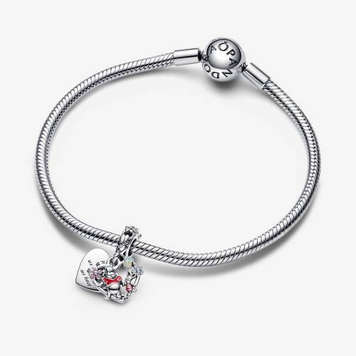 Charm Pandora pendente Disney, Winnie the Pooh pendente Winnie e Pimpi