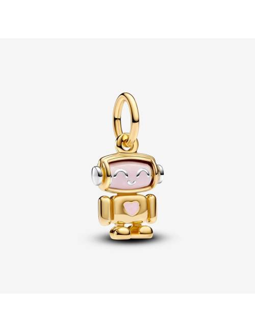 Pandora Charm Pendente Robot con testa girevole