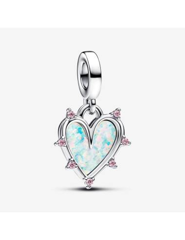 Pandora Charm Pendente Cuore dell'Amicizia Opale