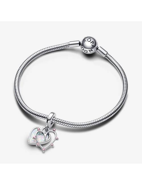 Pandora Charm Pendente Cuore dell'Amicizia Opale