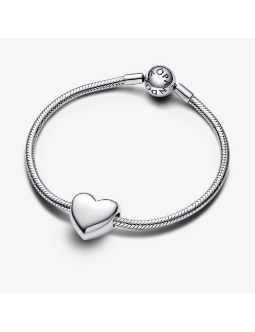 Pandora Charm Cuore Grande Be Love da incidere