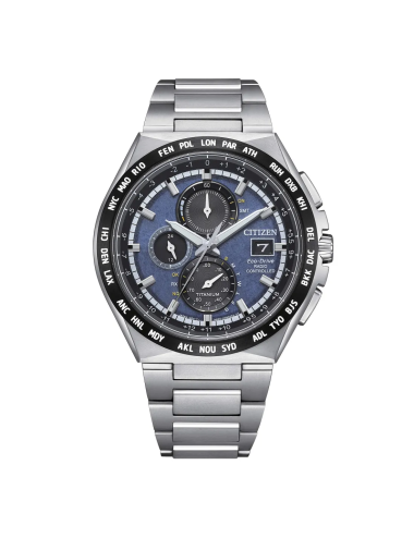 Orologio Citizen H800 Radiocontrollato Super Titanium Blu