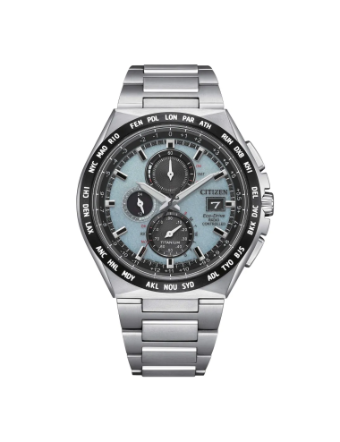 Orologio Citizen H800 Radiocontrollato Super Titanium Turchese