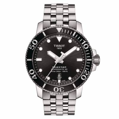 Tissot Seastar 1000 Powermatic 80 nero