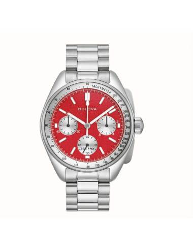 Orologio Bulova Lunar Pilot Blood Moon con Quadrante Rosso