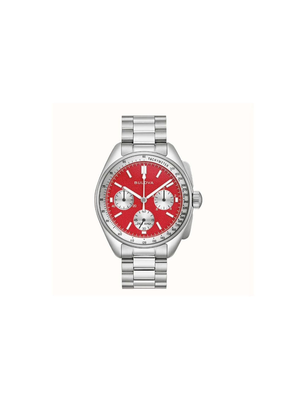 Orologio Bulova Lunar Pilot Blood Moon con Quadrante Rosso