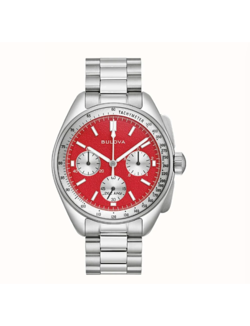 Orologio Bulova Lunar Pilot Blood Moon con Quadrante Rosso