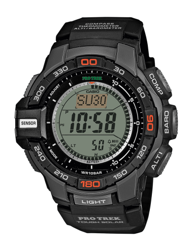 OROLOGIO CASIO PRO TREK NERO CON TRIPLO SENSORE