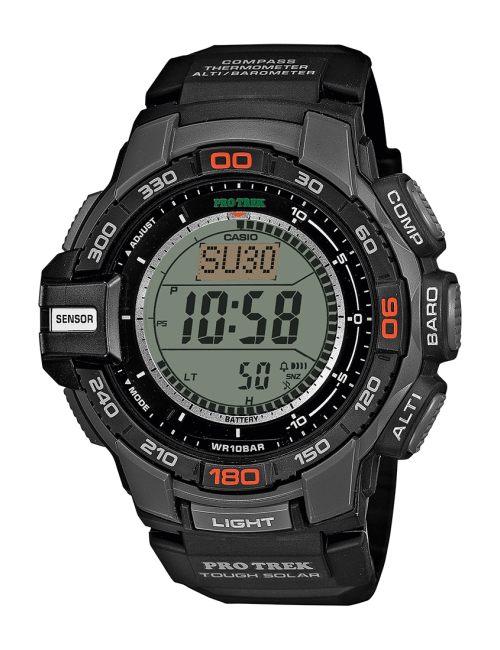 OROLOGIO CASIO PRO TREK NERO CON TRIPLO SENSORE