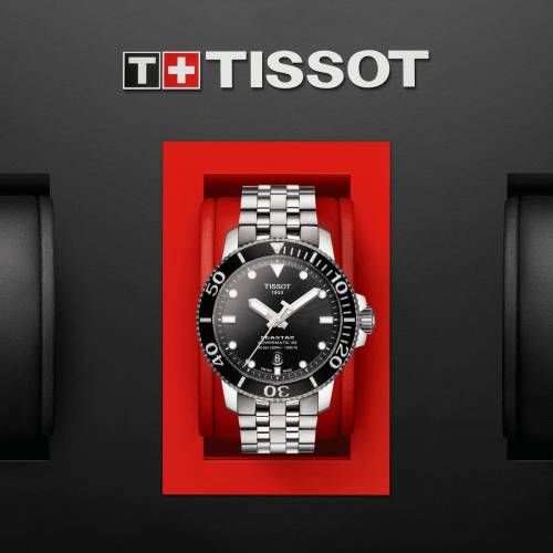 Tissot Seastar 1000 Powermatic 80 nero