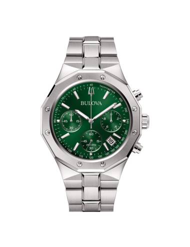 Orologio Bulova da Uomo Octagon Cronograph con Quadrante Verde