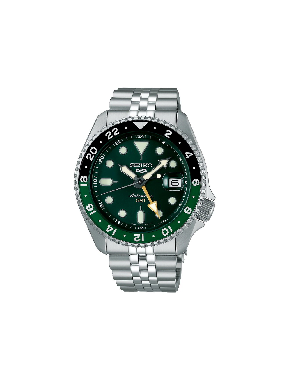 OROLOGIO SEIKO 5 SPORT GMT AUTOMATICO VERDE JUBILEE