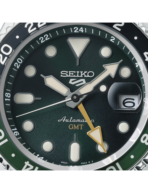 OROLOGIO SEIKO 5 SPORT GMT AUTOMATICO VERDE JUBILEE