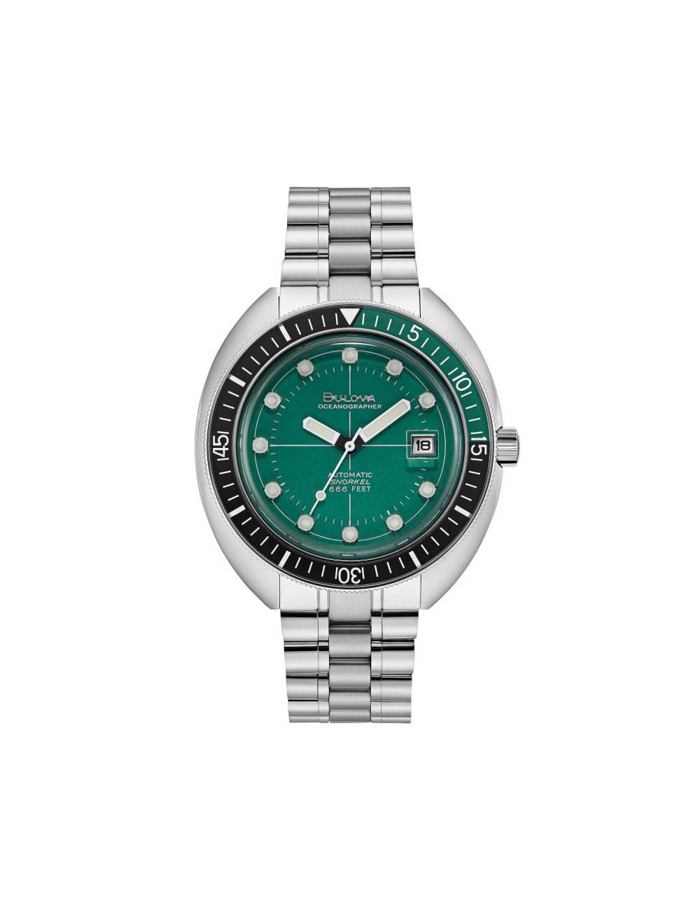 OROLOGIO BULOVA DA UOMO OCEANGRAPHER DEVIL DIVER CON QUADRANTE VERDE