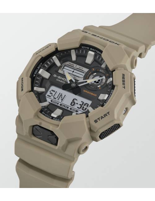 Orologio G-Shock da Uomo Serie GA-010 Color Sabbia In Resina