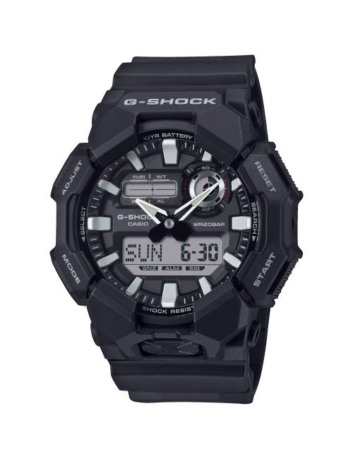 Orologio G-Shock da Uomo Serie GA-010 Nero in Resina