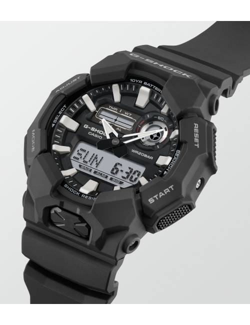 Orologio G-Shock da Uomo Serie GA-010 Nero in Resina