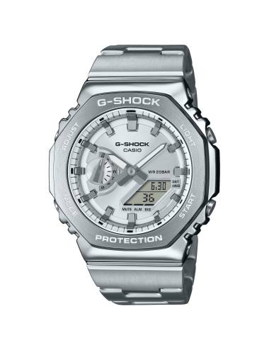 Orologio G-Shock da Uomo in Acciaio con Quadrante Silver