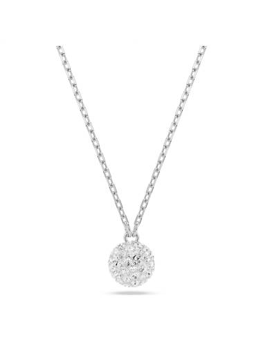 Collana Swarovski Dextera Pendente con Sfera in Pavè di Cristalli