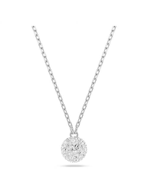 Collana Swarovski Dextera Pendente con Sfera in Pavè di Cristalli