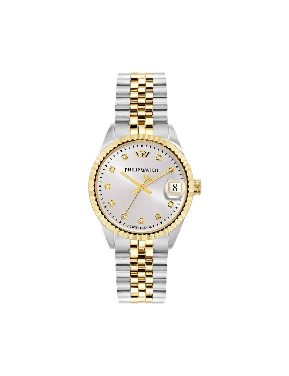 Orologio Philip Watch da Donna Caribe 35 mm Bicolore con Diamanti