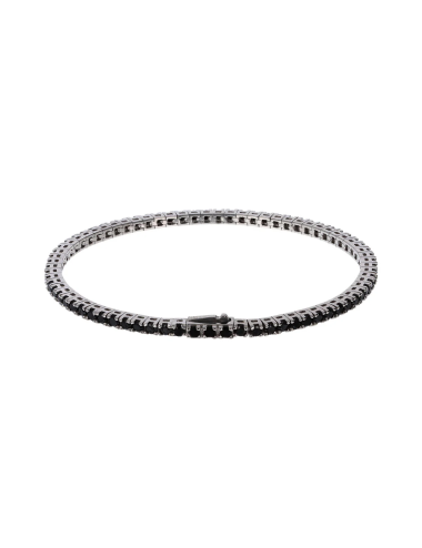 Bracciale Tennis Albert M. in Argento 925 e Zirconi Made in Italy