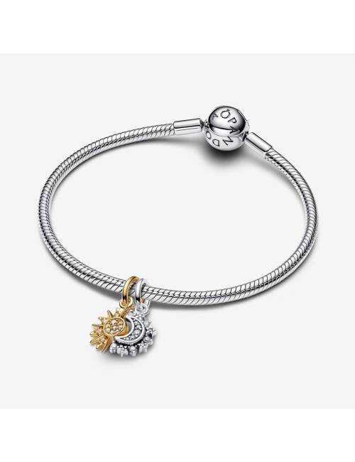 Charm Pandora Sole e Luna Divisibile