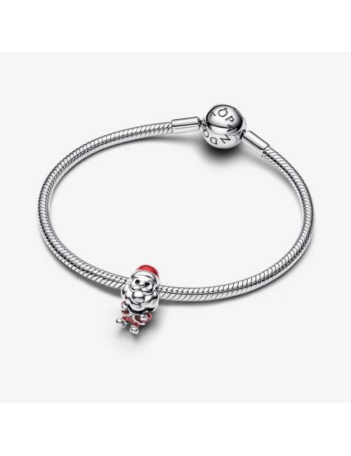 Charm Pandora Babbo natale Smaltato