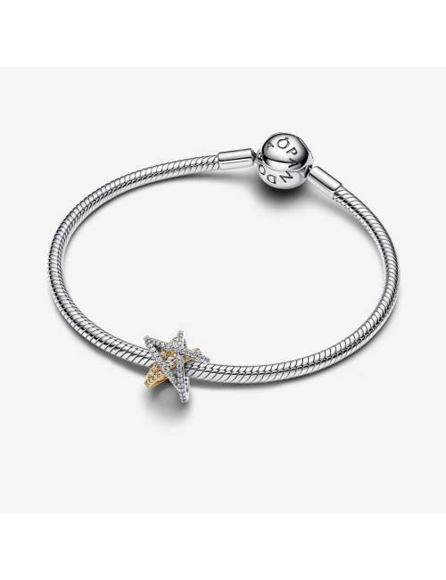 Charm Pandora Stella Luminosa Intrecciata