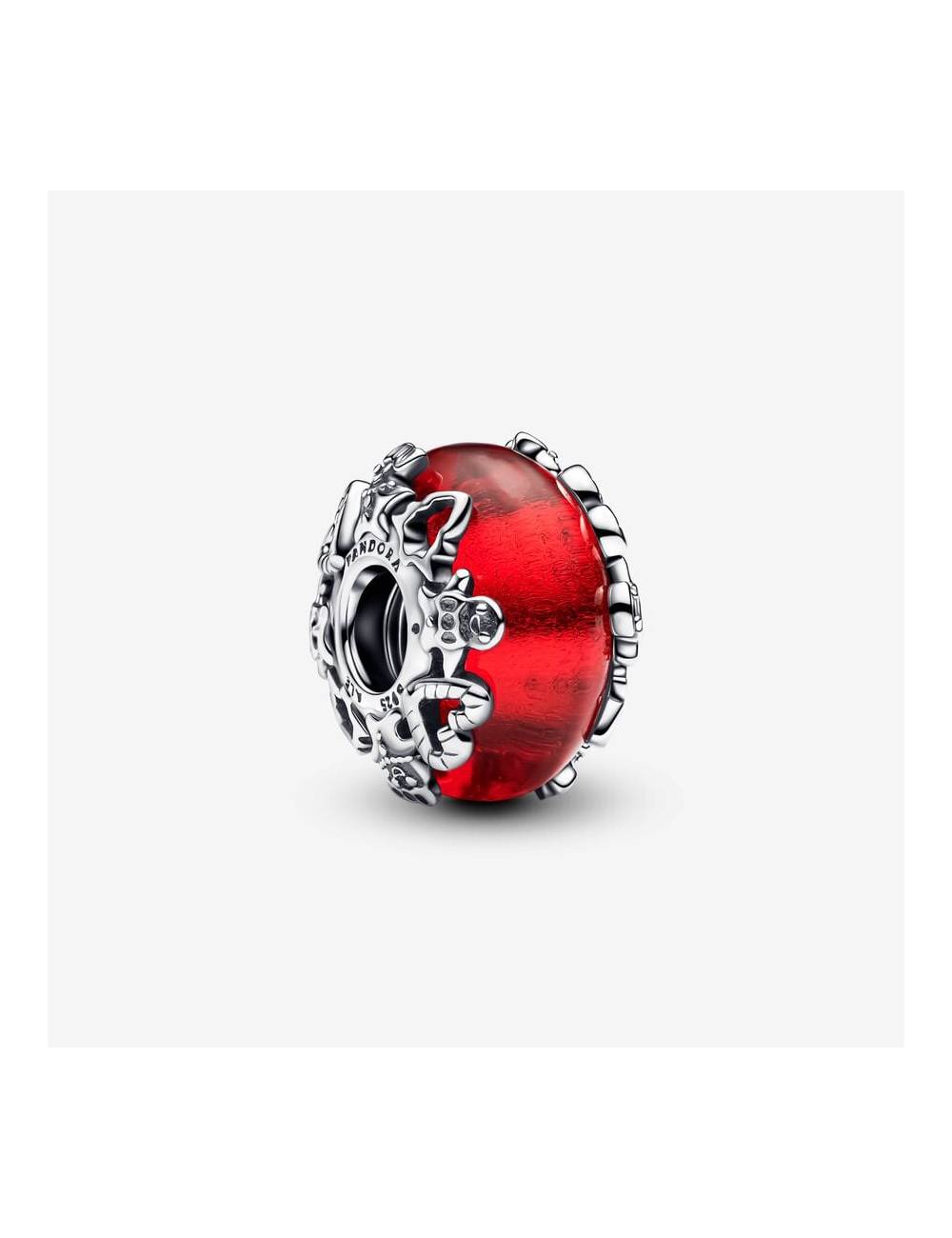 Charm Pandora Vetro di Murano Magia del Natale Rosso