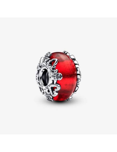 Charm Pandora Vetro di Murano Magia del Natale Rosso