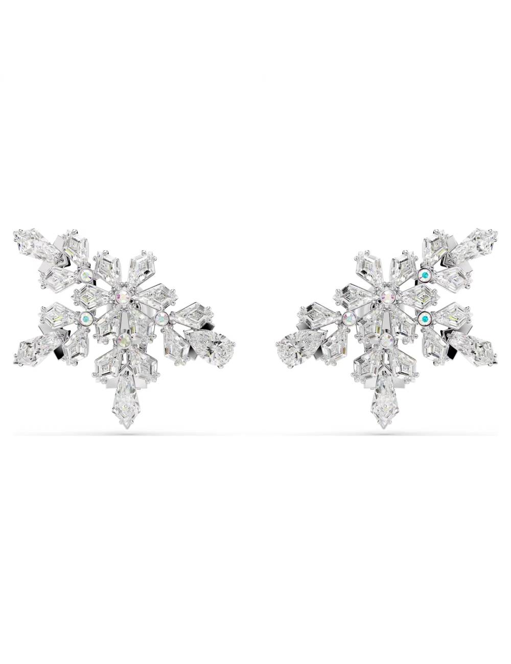 Orecchini Swarovski a Clip Idyllia con Cristalli Trasparenti