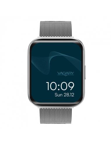 Smartwatch Vagary in Acciaio con Maglia Milano