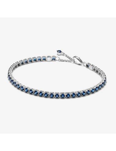 Bracciale Tennis Pandora con Pietre Blu