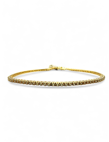 Bracciale Tennis Davite&Delucchi Oro giallo con Brillanti ct. 0,90 Misura 20 cm