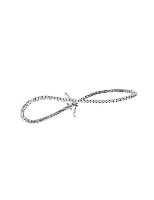 BRACCIALE TENNIS DAVITE&DELUCCHI CON DIAMANTI CT. 0,80