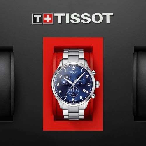 Tissot Chrono XL Blu con numeri arabi