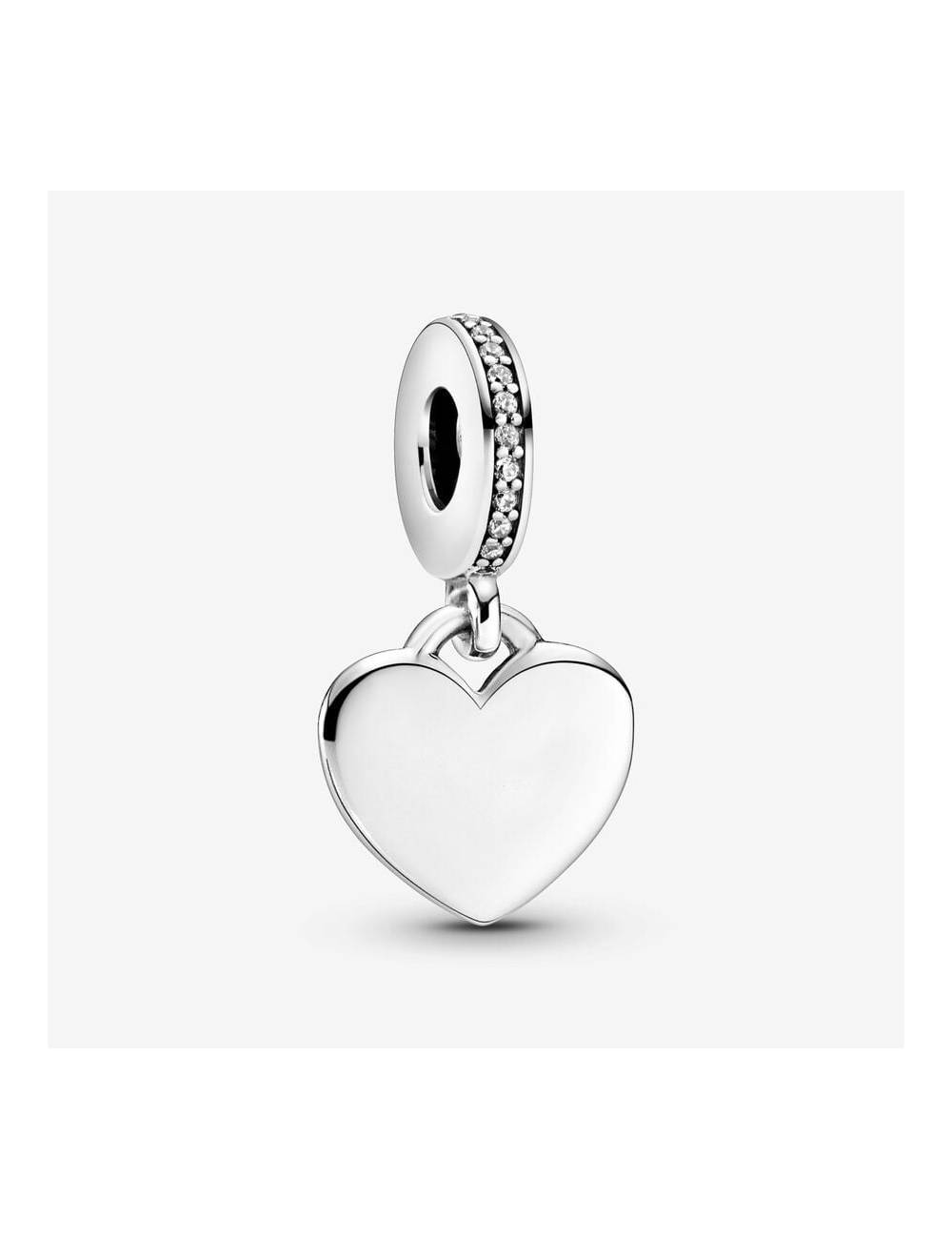 Charm Pandora Cuore Pendente da incidere