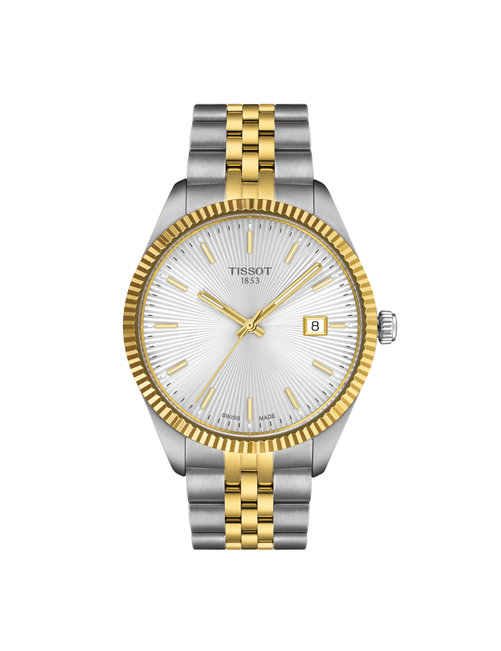 Orologio Tissot Ballade da Uomo Bicolore con Quadrante Bianco